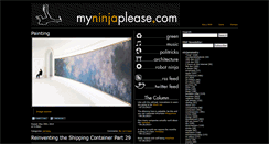 Desktop Screenshot of myninjaplease.com